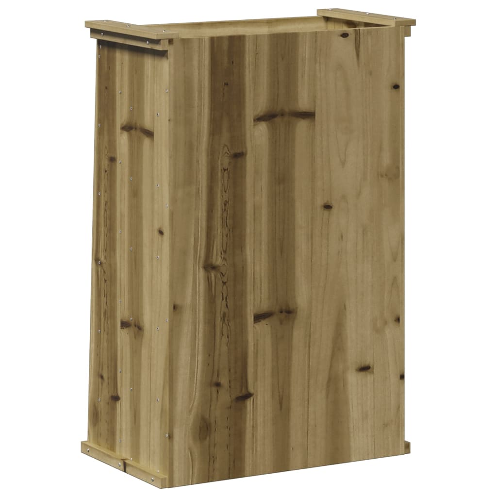 vidaXL Fioriera per Erbe 6 Ripiani 69x40x101,5cm Legno Impregnato Pino