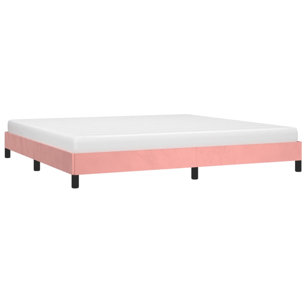 vidaXL Giroletto Rosa 200x200 cm in Velluto