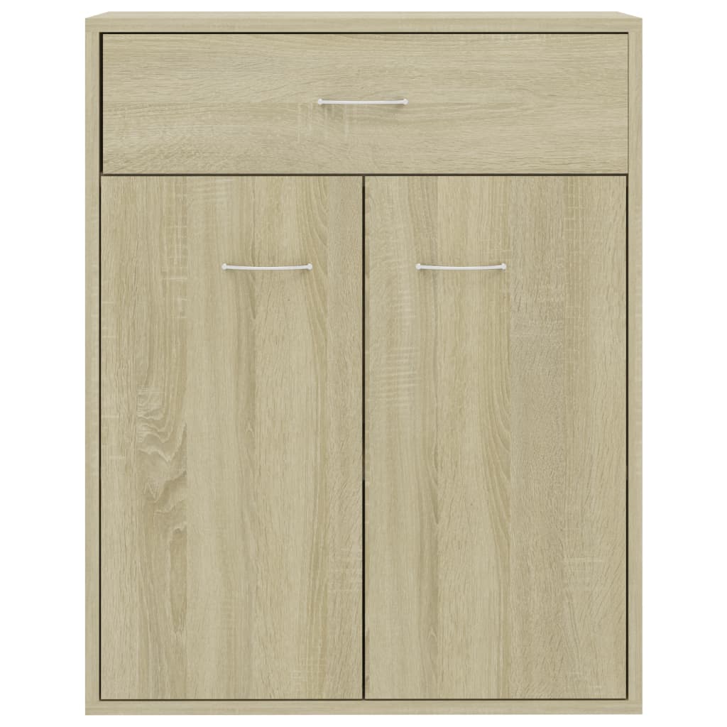 vidaXL Credenza Rovere Sonoma 60x30x75 cm in Legno Multistrato