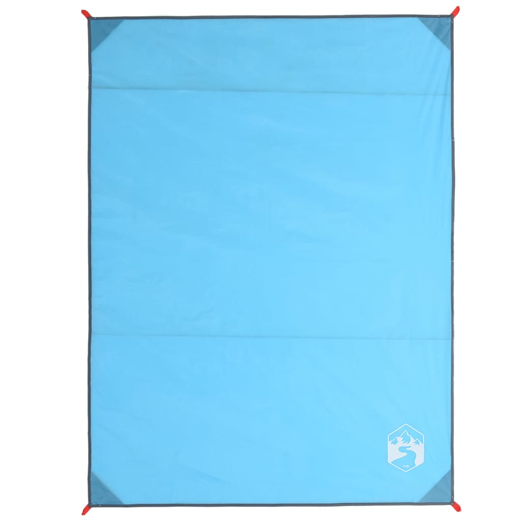 vidaXL Tovaglia da Picnic con Picchetti Blu 205x155 cm