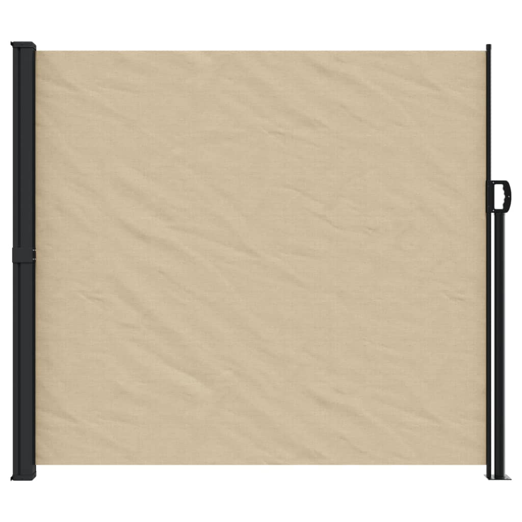 vidaXL Tenda da Sole Laterale Retrattile Beige 180x300 cm