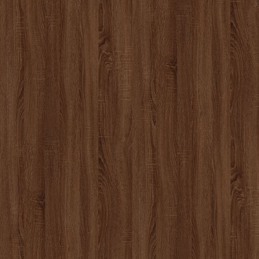 vidaXL Tavolino Salotto Rovere Marrone 80x50x40 cm Legno Multistrato