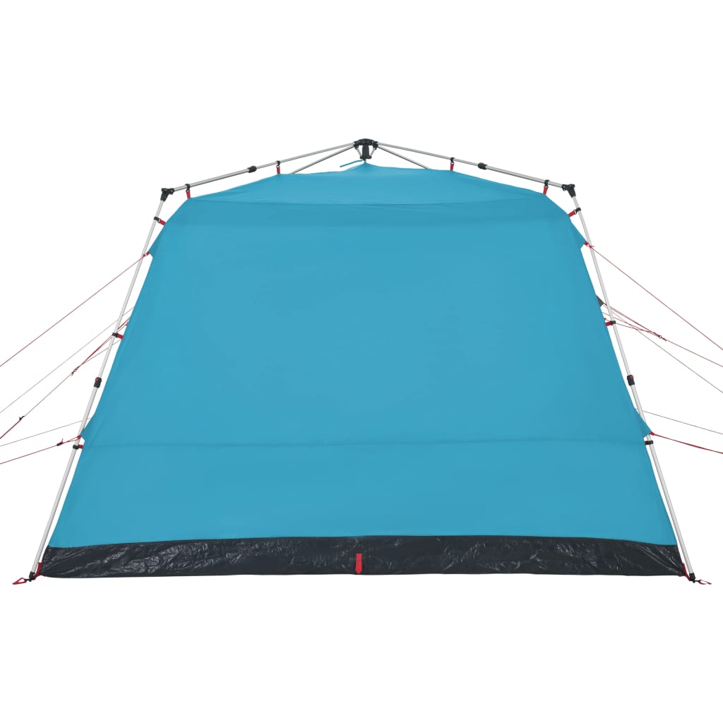 vidaXL Tenda Familiare Cabina 7 Persone Blu a Rilascio Rapido