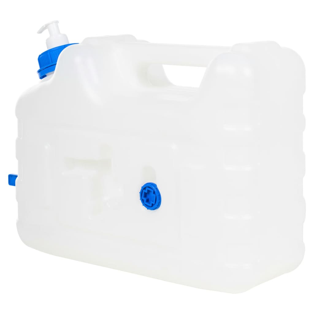 vidaXL Contenitore Acqua Rubinetto e Dispenser Sapone 10 L in Plastica