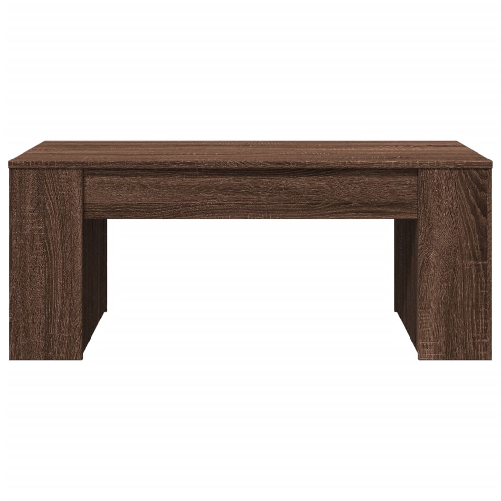 vidaXL Tavolino Salotto Rovere Marrone 102x55x42 cm Legno Multistrato