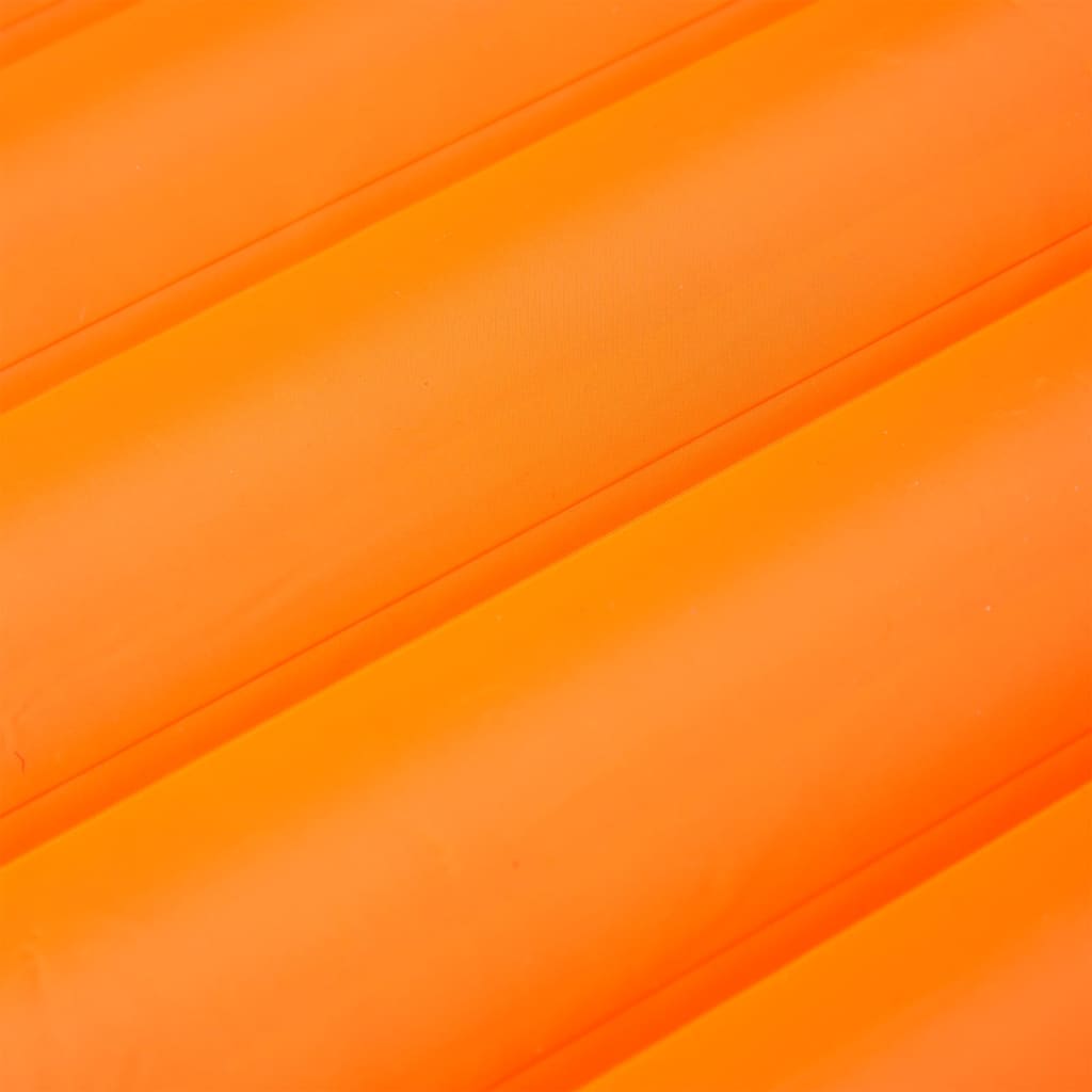 vidaXL Materasso Campeggio Autogonfiabile Cuscini 1 Persona Arancio