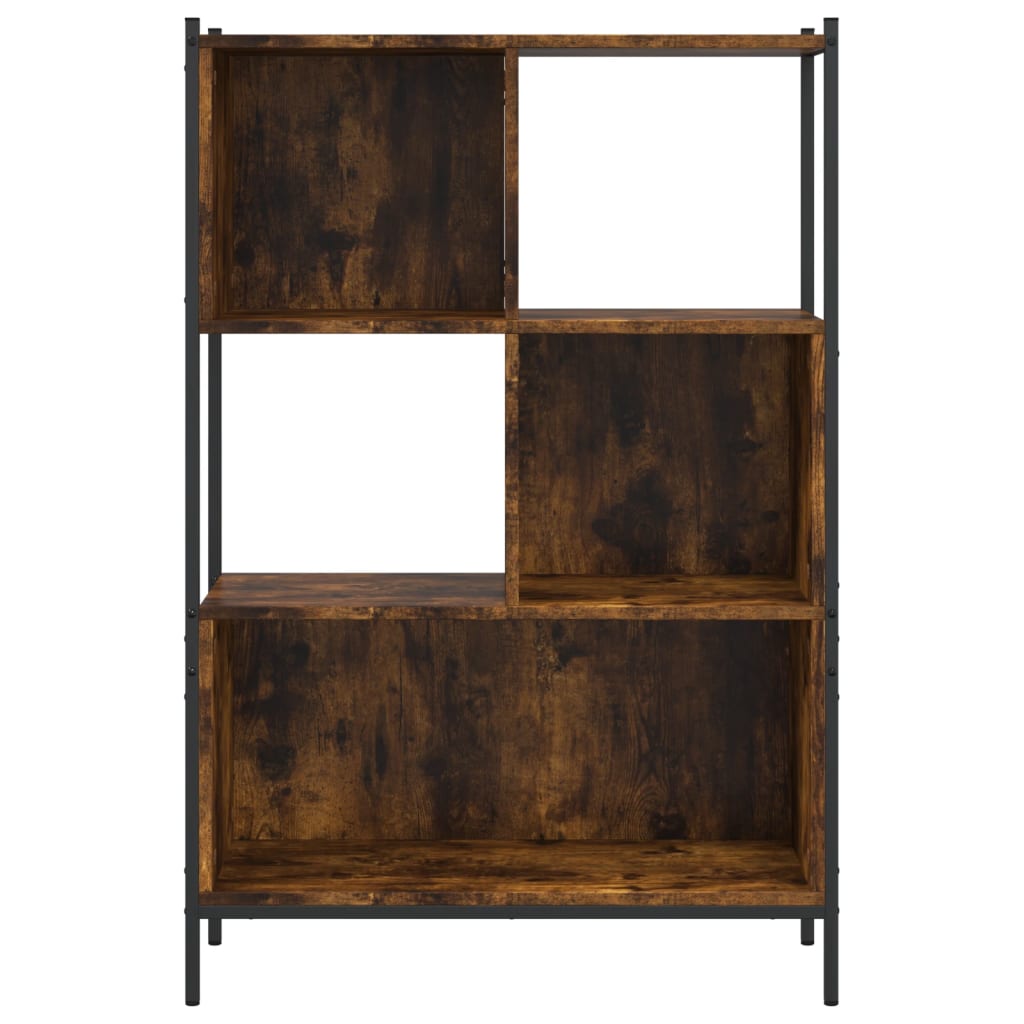 vidaXL Libreria Rovere Fumo 72x28x109 cm in Legno Multistrato