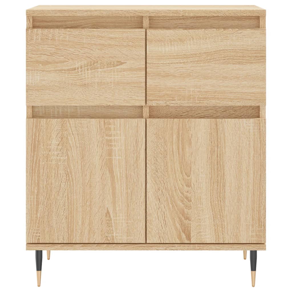 vidaXL Credenza Rovere Sonoma 60x35x70 cm in Legno Multistrato