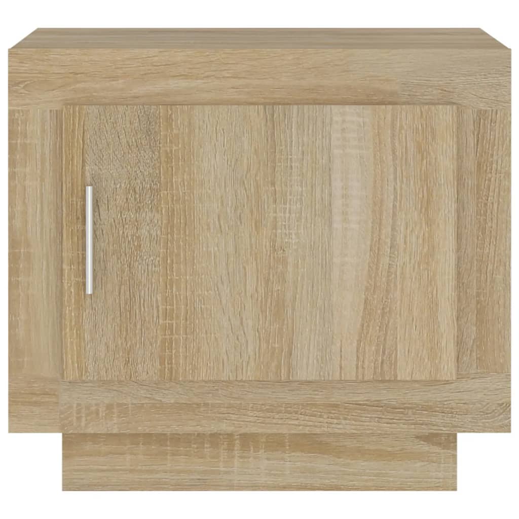 vidaXL Tavolino da Salotto Rovere Sonoma 51x50x45 cm Legno Multistrato