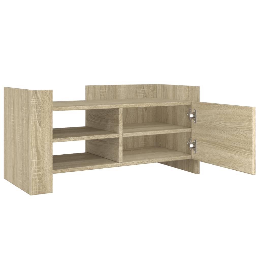 vidaXL Mobile Porta TV Rovere Sonoma 80x35x40 cm in Legno Multistrato