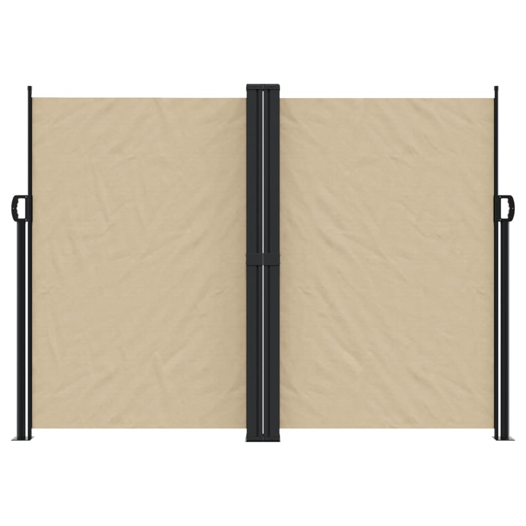 vidaXL Tenda da Sole Laterale Retrattile Beige 180x1200 cm