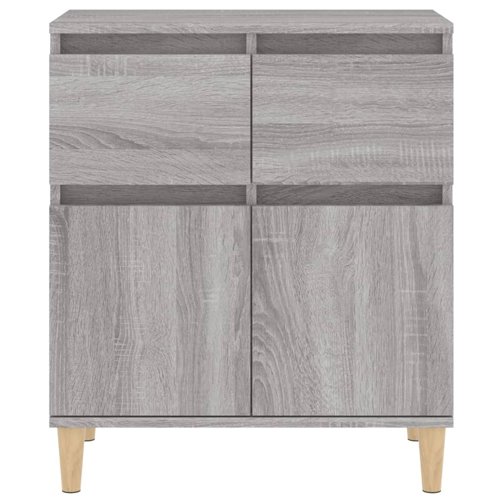 vidaXL Credenza Grigio Sonoma 60x35x70 cm in Legno Multistrato