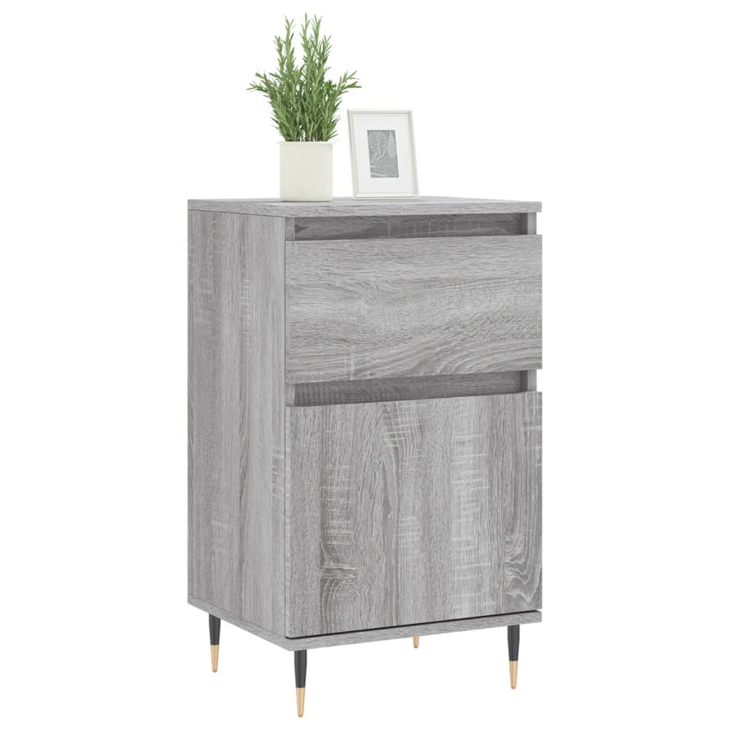 vidaXL Credenza Grigio Sonoma 40x35x70 cm in Legno Multistrato