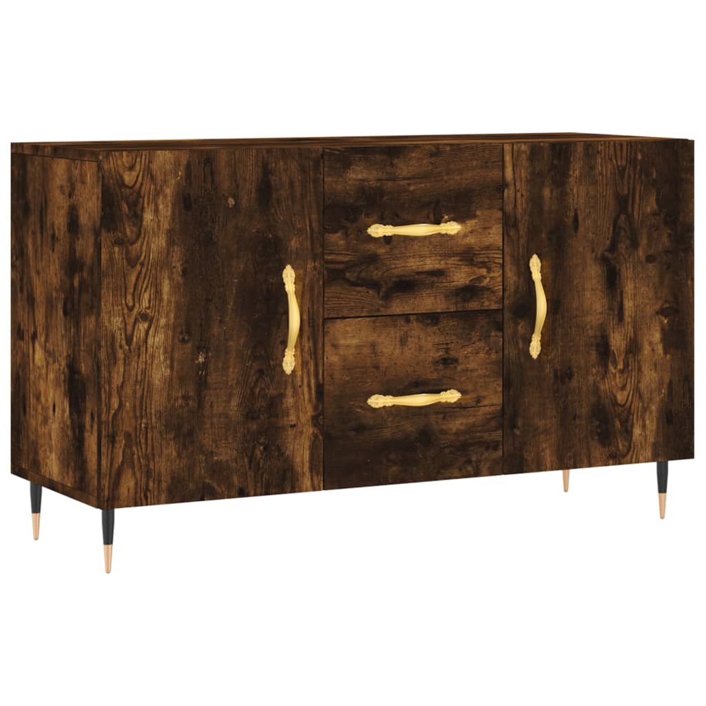 vidaXL Credenza Rovere Fumo 100x36x60 cm in Legno Multistrato