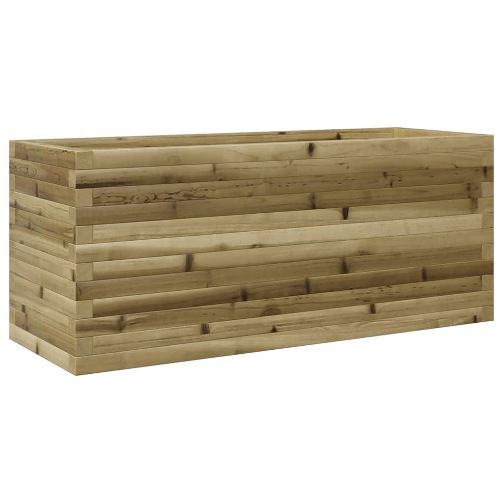 vidaXL Fioriera da Giardino 110x40x46 cm in Legno di Pino Impregnato