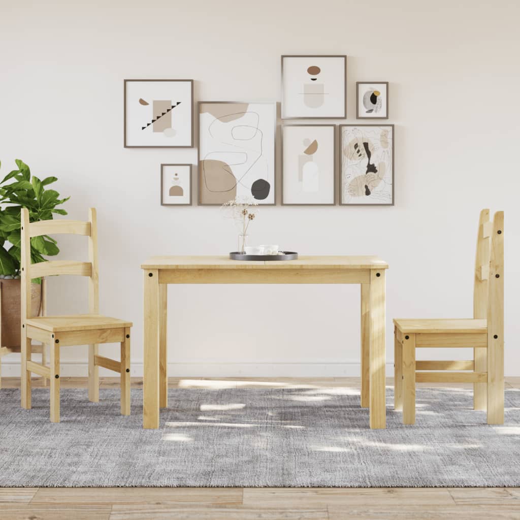 vidaXL Sedie da Pranzo 2 pz 40x46x99 cm Legno Massello di Pino