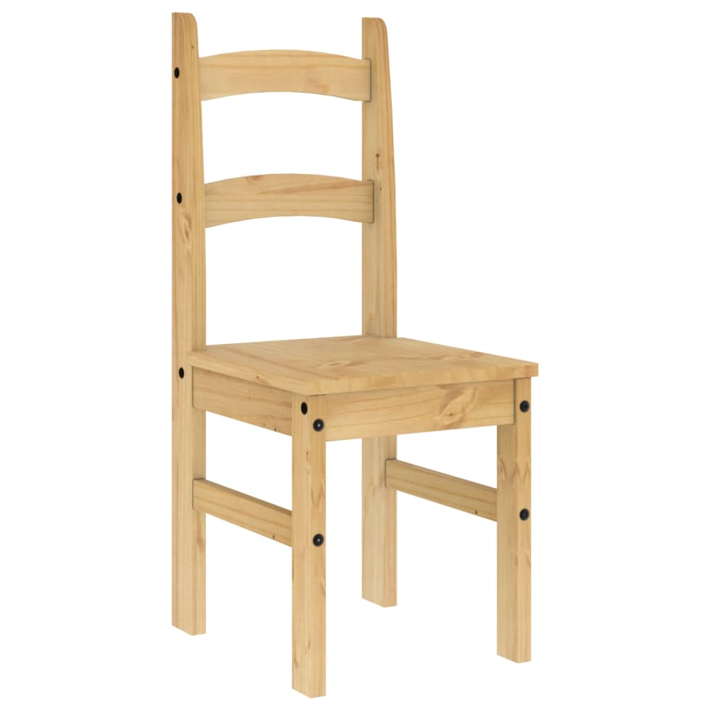 vidaXL Sedie da Pranzo 2 pz 40x46x99 cm Legno Massello di Pino