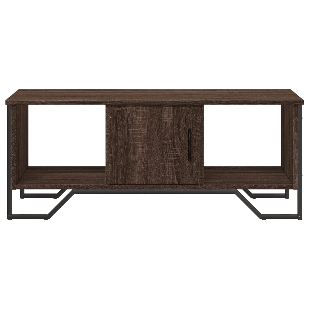 vidaXL Tavolino Salotto Rovere Marrone 100x51x40 cm Legno Multistrato