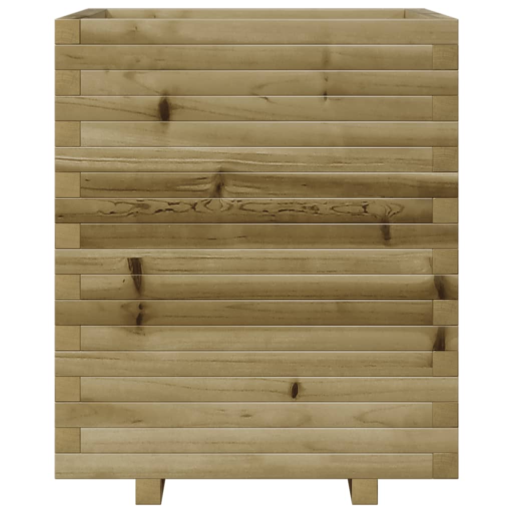 vidaXL Fioriera da Giardino 60x60x72 cm in Legno di Pino Impregnato