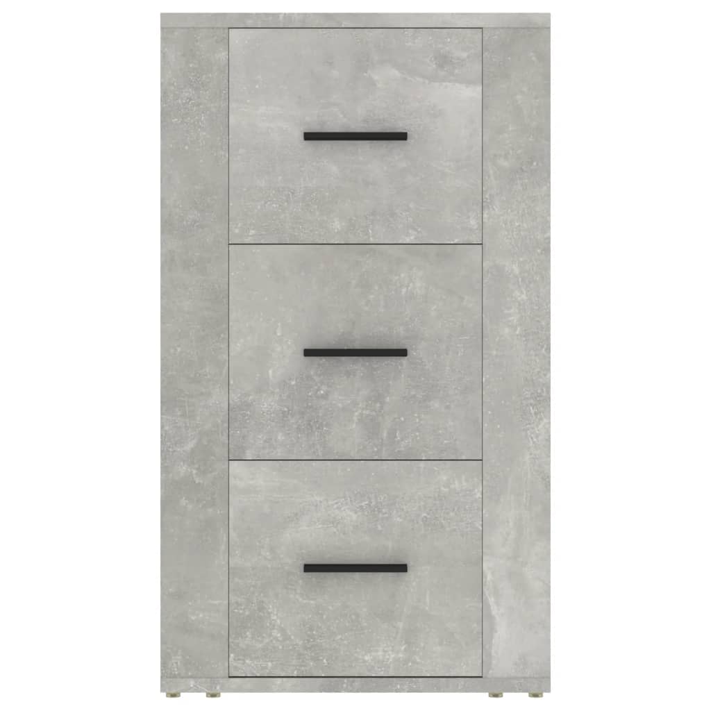 vidaXL Credenza Grigio Cemento 40x33x70 cm in Legno Multistrato