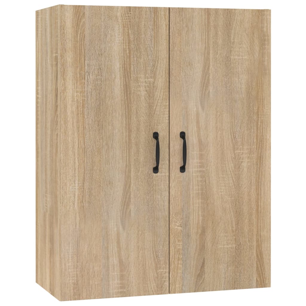 vidaXL Mobile Pensile Rovere Sonoma 69,5x34x90 cm in Legno Multistrato