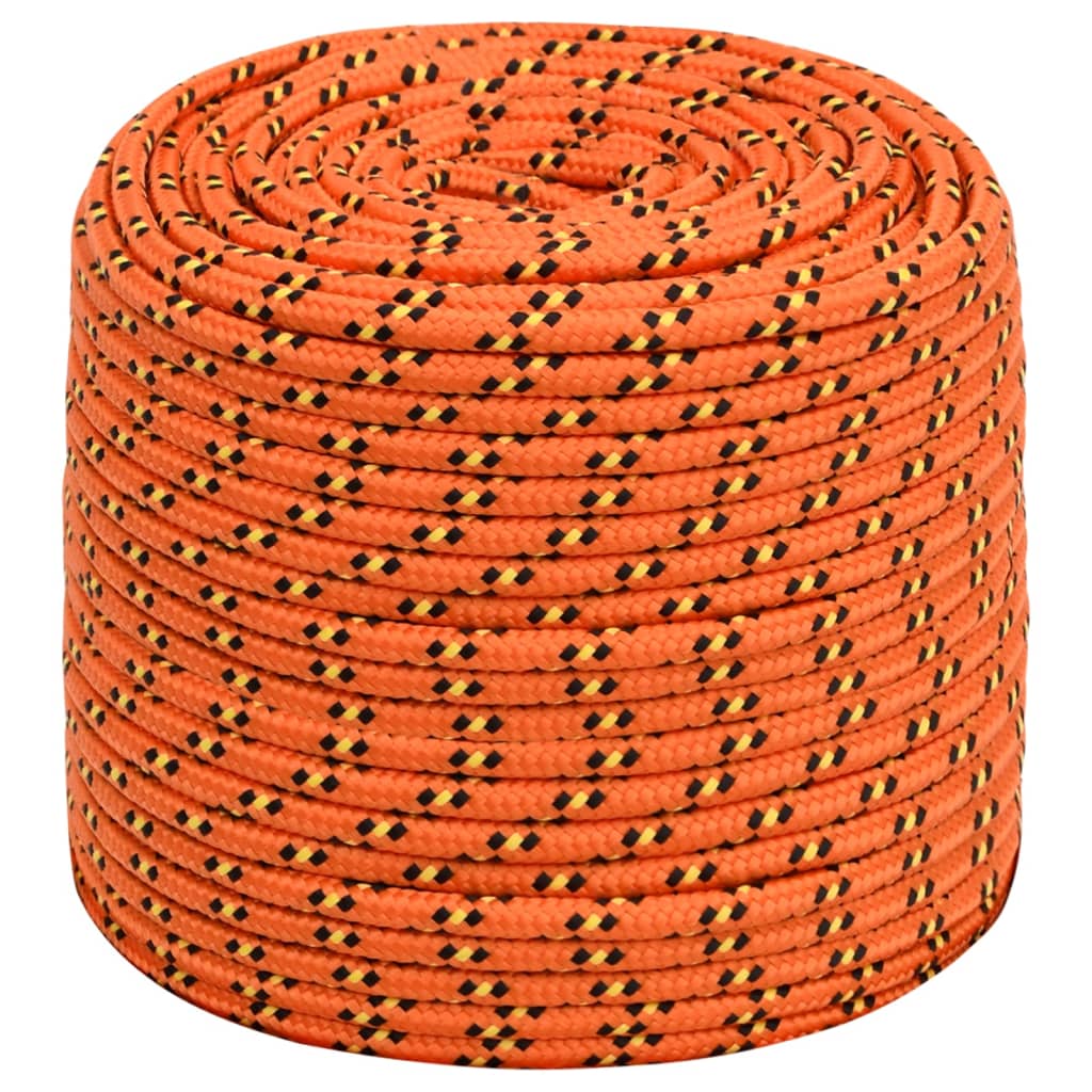 vidaXL Corda Nautica Arancione 10 mm 500 m in Polipropilene