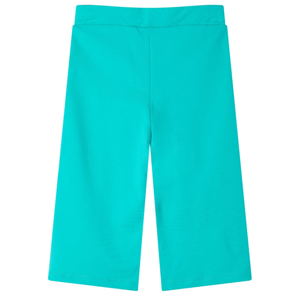 Pantaloni per Bambini a Gamba Larga Menta 128