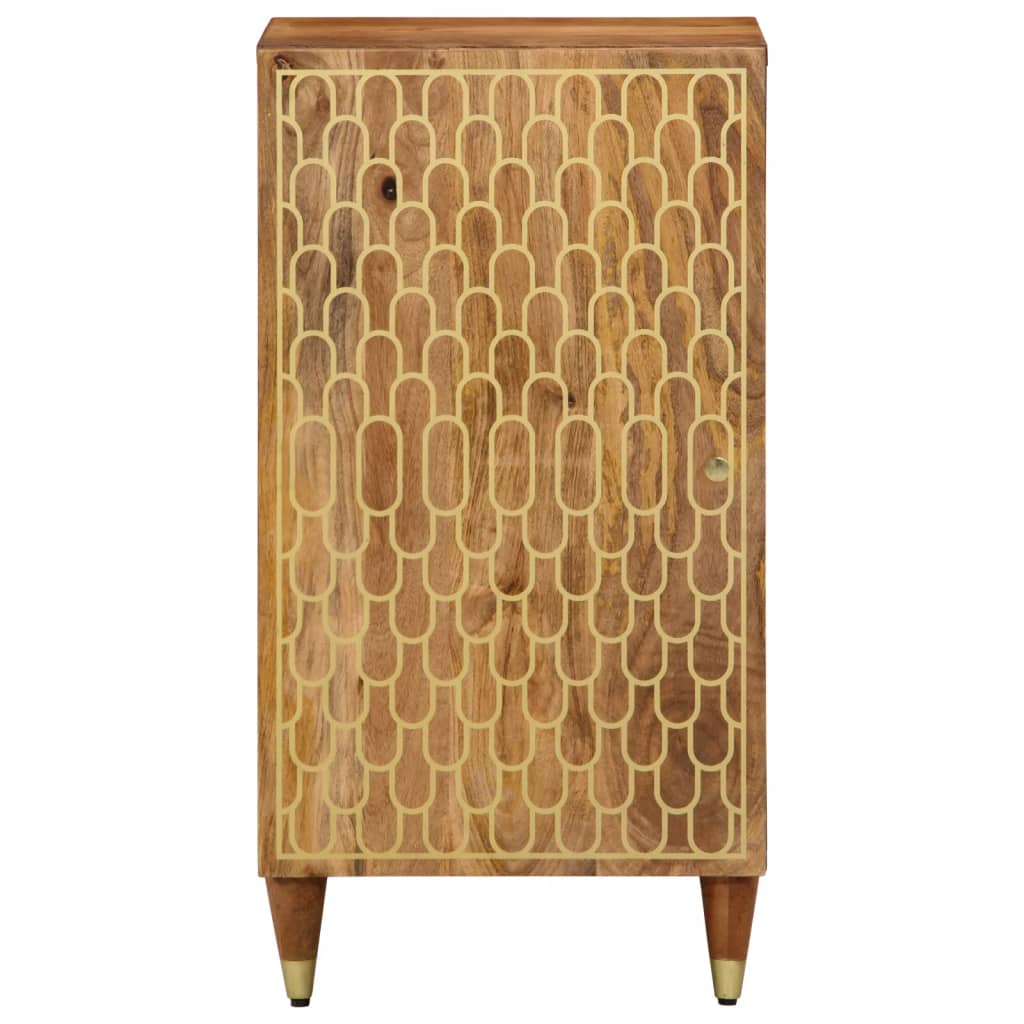 vidaXL Credenza 40x33x75 cm in Legno Massello di Mango