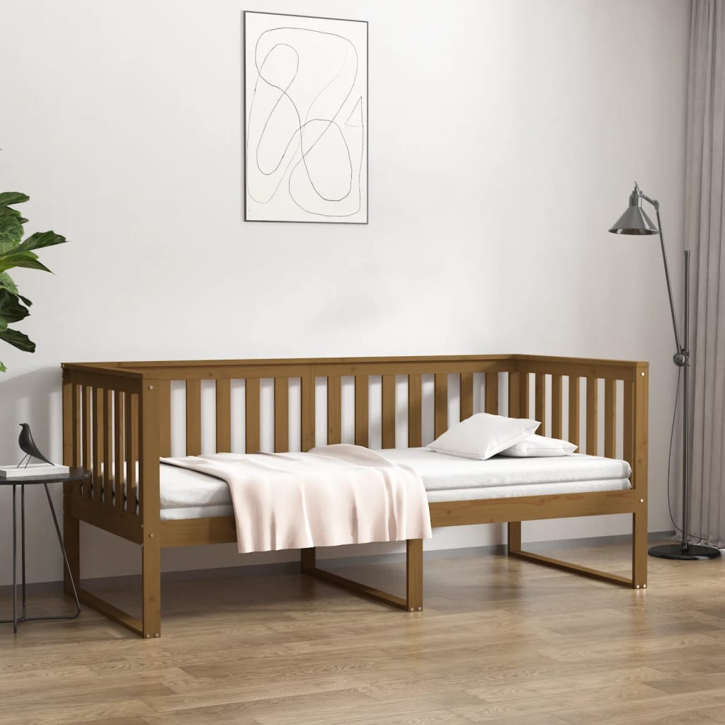 vidaXL Dormeuse Ambra 90x190 cm in Legno Massello di Pino