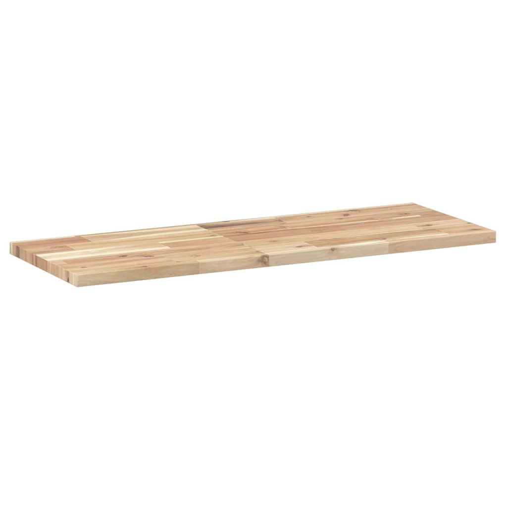 vidaXL Ripiano a Parete 100x30x2 cm Legno Massello Acacia Non Trattato