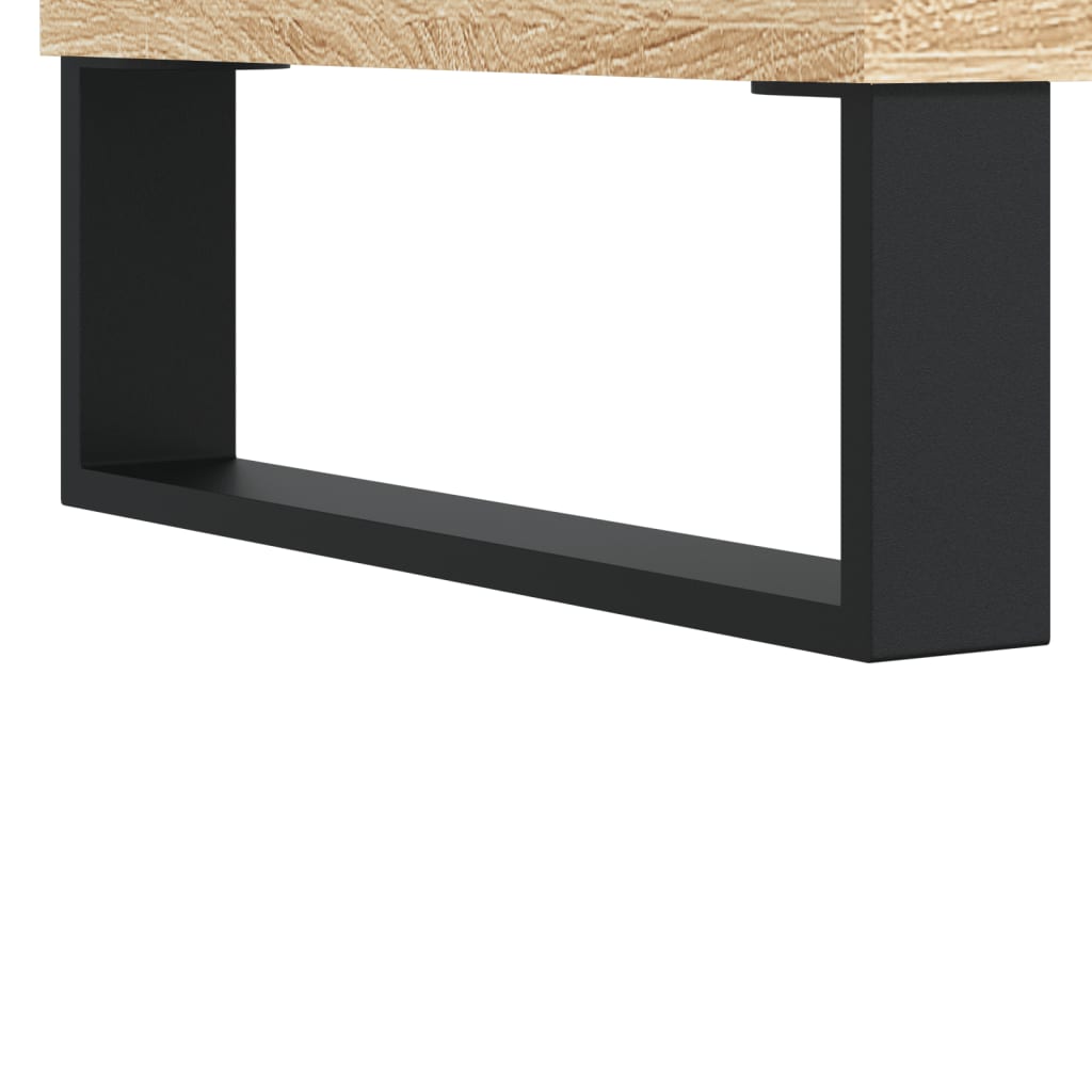 vidaXL Tavolino da Salotto Rovere Sonoma 90x50x40 cm Legno Multistrato