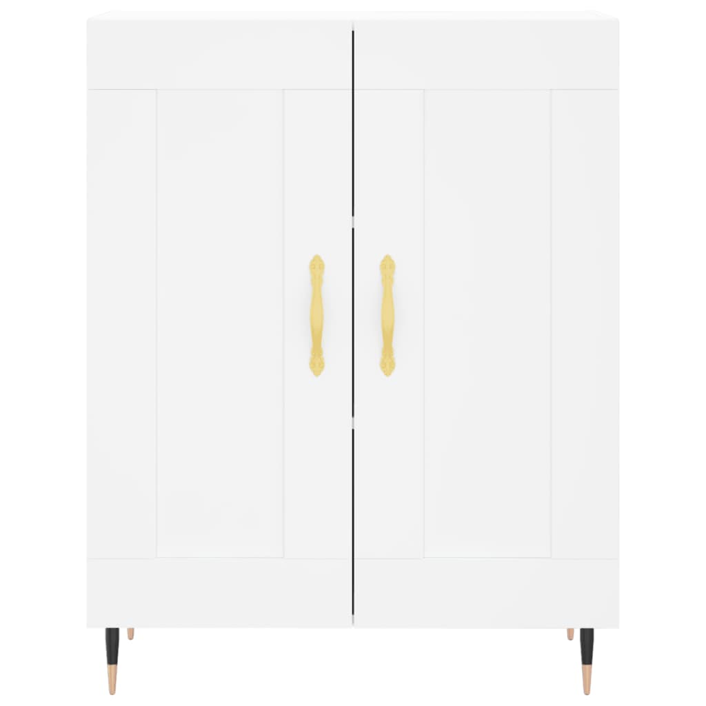 vidaXL Credenza Bianca 69,5x34x90 cm in Legno Multistrato