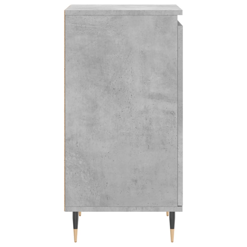 vidaXL Credenza Grigio Cemento 40x35x70 cm in Legno Multistrato