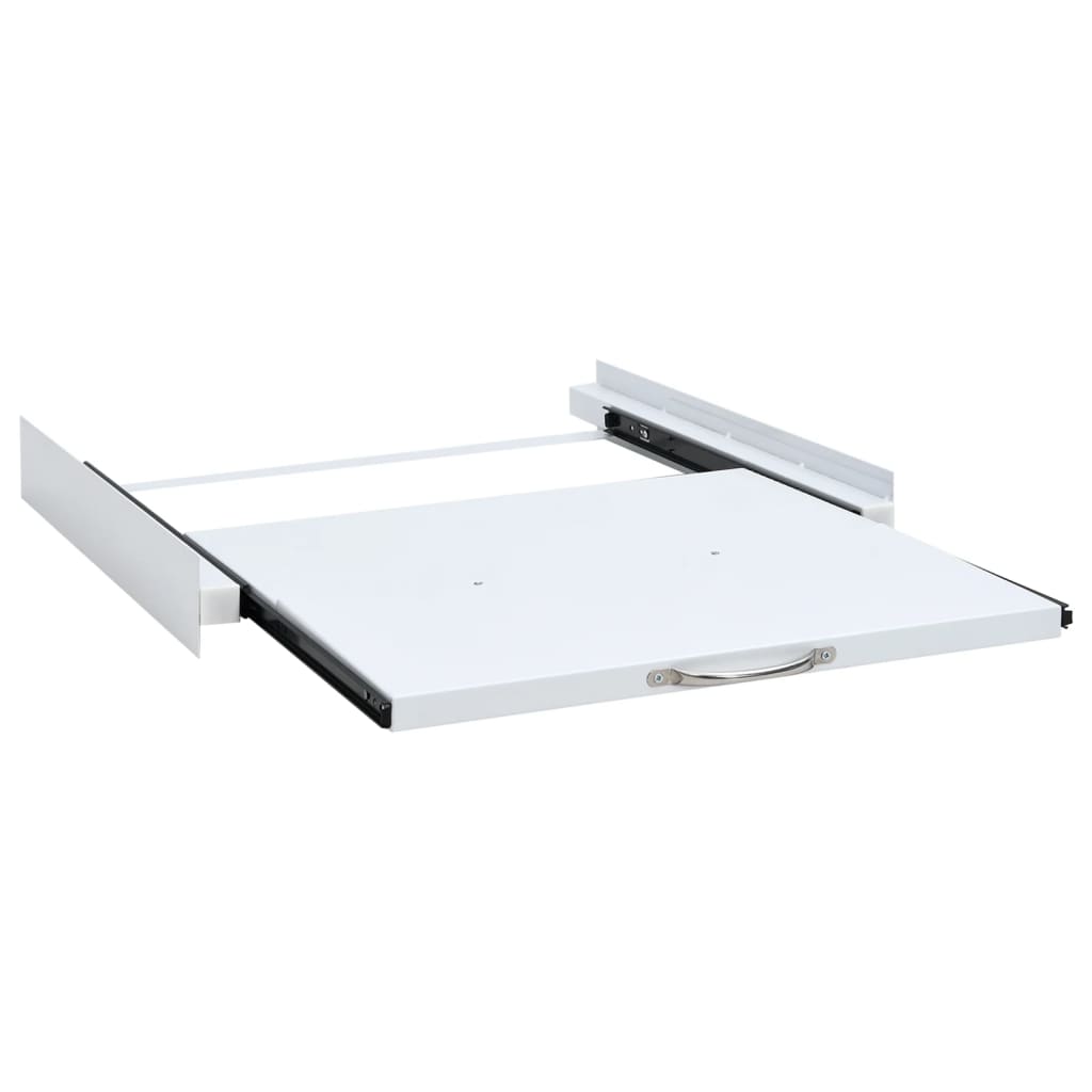 en.casa] Base Supporto per Lavatrice Rialzamento 63 x 54 x 31 cm Basamento  in Acciaio con Ripiano Carico Max.150kg - Bianco : : Grandi  elettrodomestici