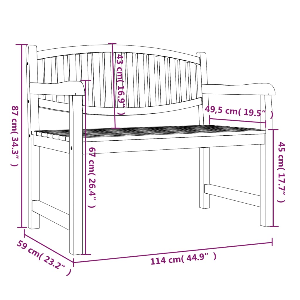 vidaXL Set da Pranzo per Giardino 4 pz in Legno Massello di Teak