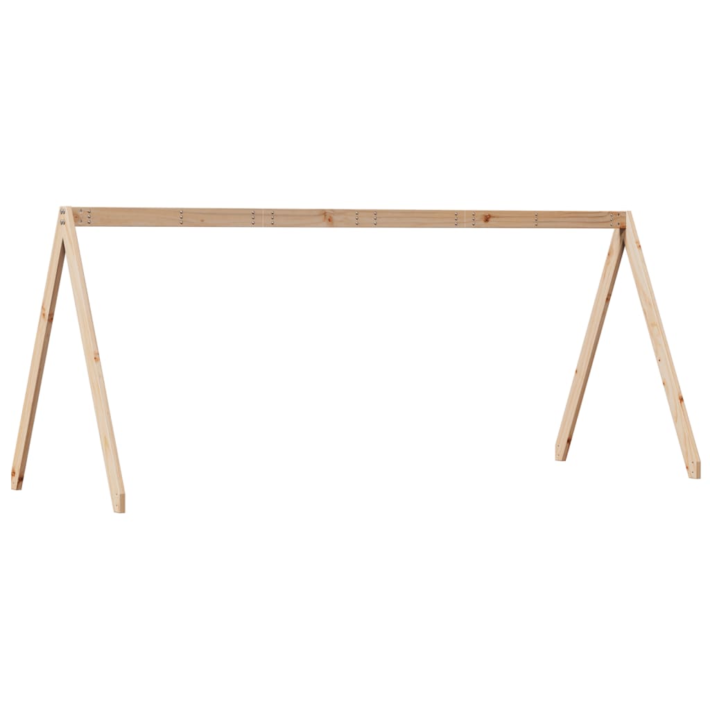 vidaXL Tetto per Letto Bambini 199x80,5x88 cm Legno Massello di Pino