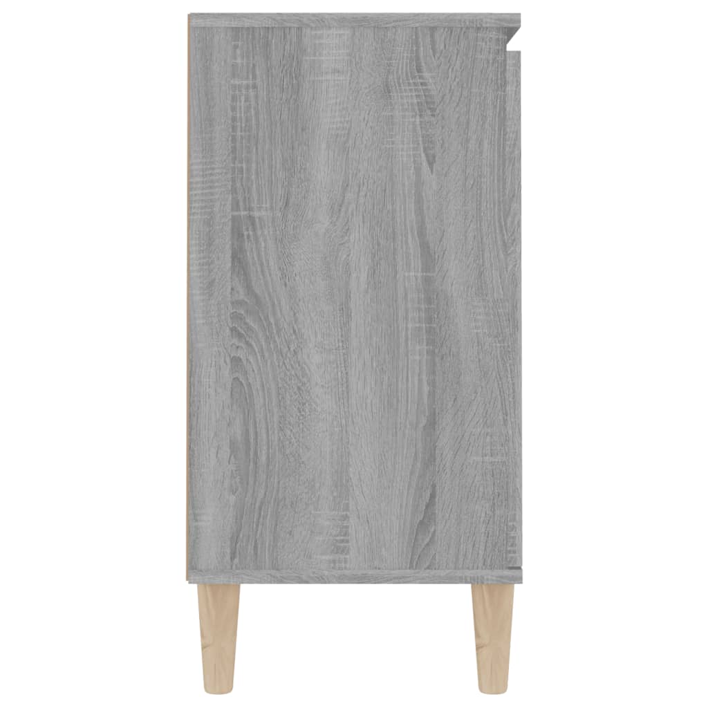 vidaXL Credenza Grigio Sonoma 101x35x70 cm in Legno Ingegnerizzato