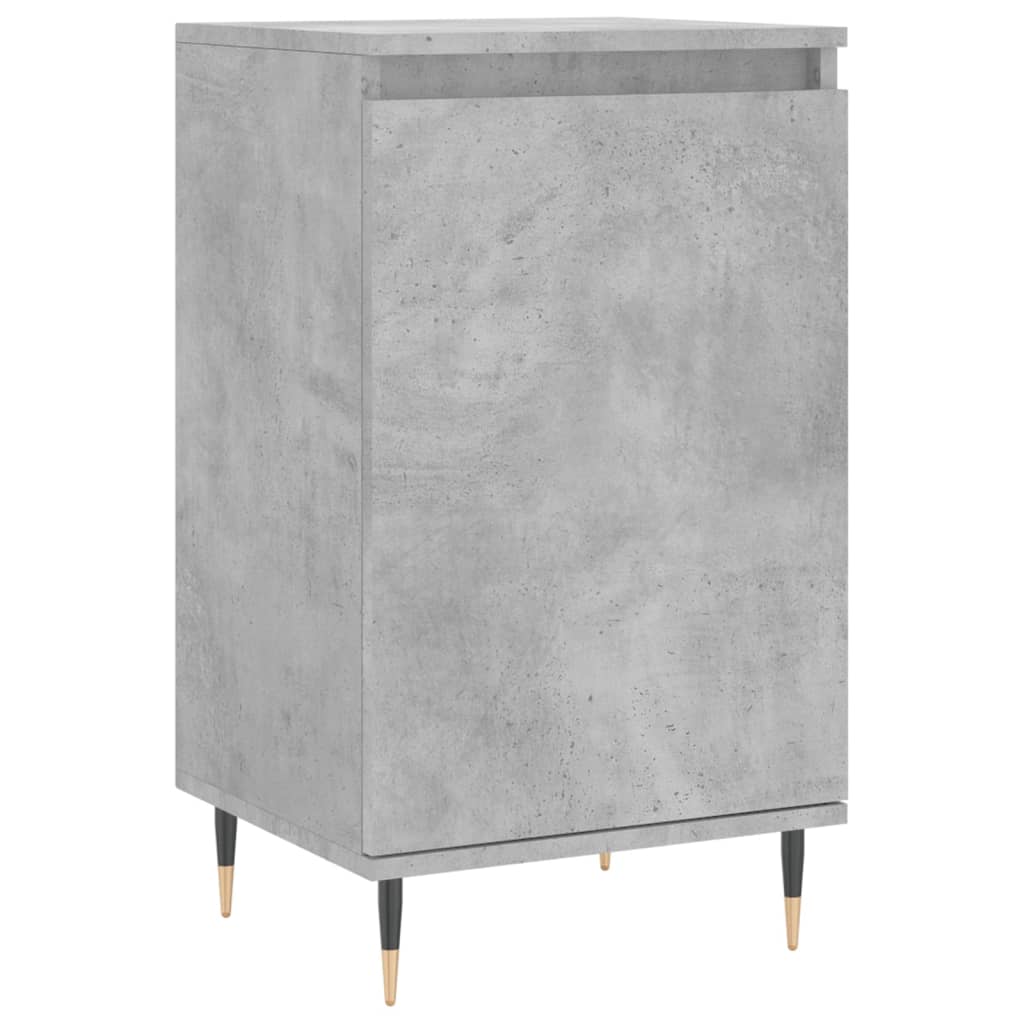 vidaXL Credenza Grigio Cemento 40x35x70 cm in Legno Multistrato