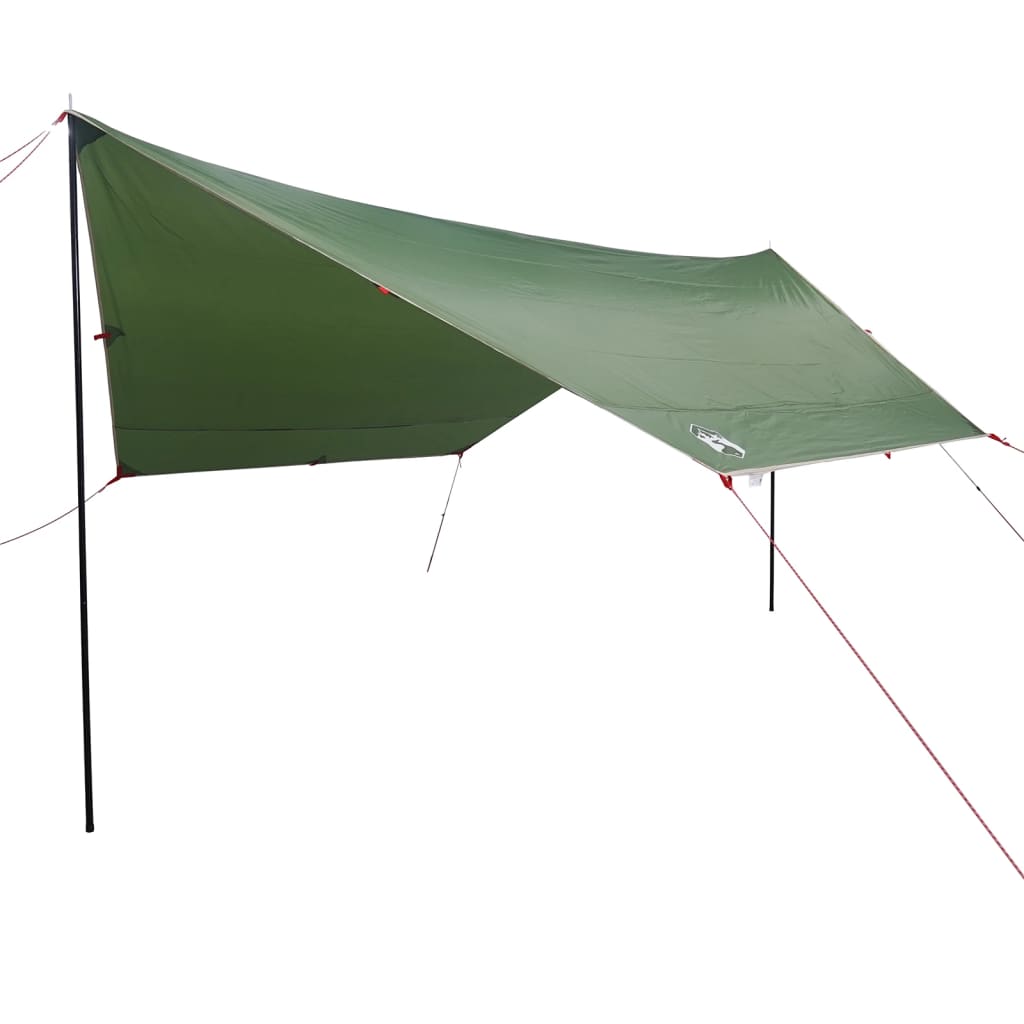 vidaXL Telone da Campeggio Verde 430x380x210 cm Impermeabile