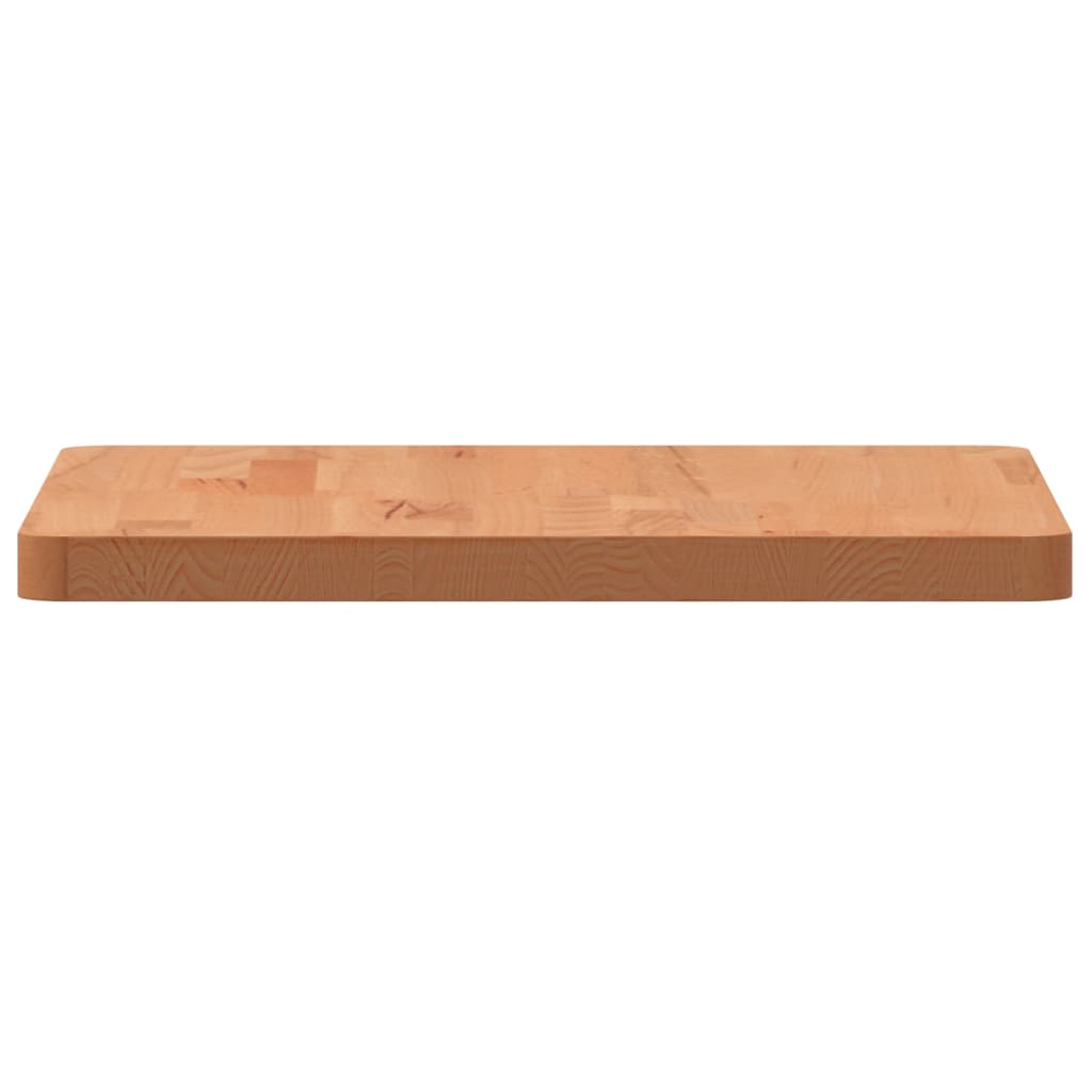 vidaXL Piano per Tavolo 40x40x2,5 cm Quadrato Legno Massello di Faggio