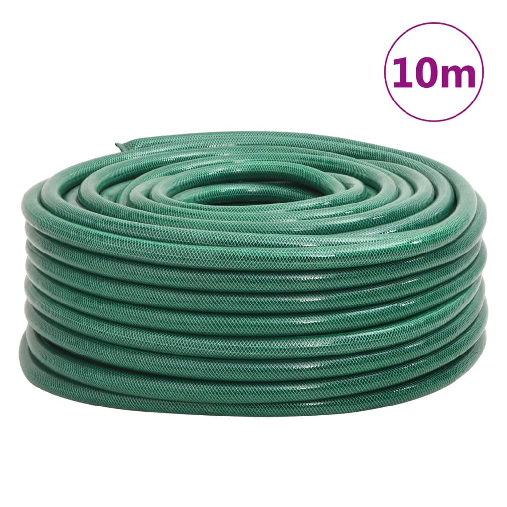 vidaXL Tubo d'Aria Verde 1" 10 m in PVC