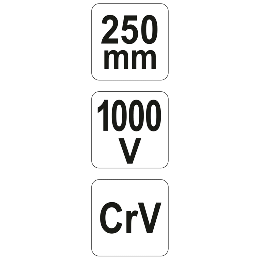 YATO Pinza per Pompa d'Acqua 250 mm