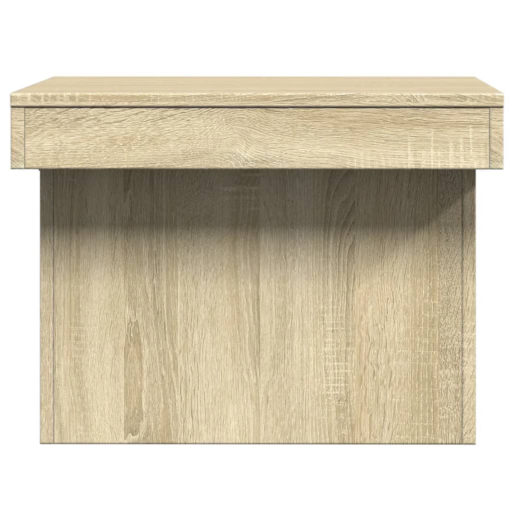 vidaXL Tavolino da Salotto Rovere Sonoma 100x55x40cm Legno Multistrato