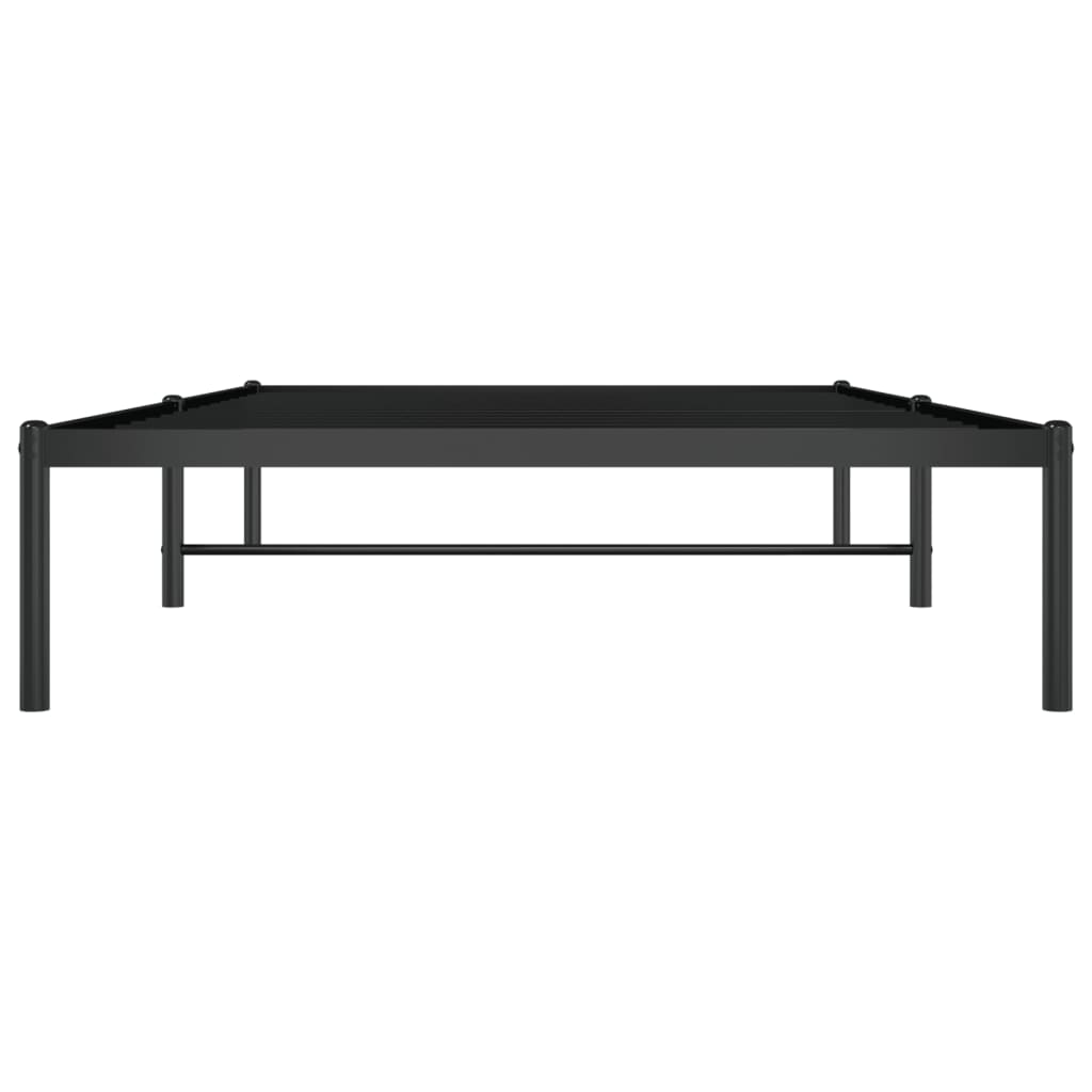 vidaXL Giroletto in Metallo Nero 107x203 cm