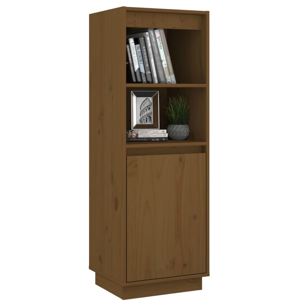 vidaXL Credenza Ambra 37x34x110 cm in Legno Massello di Pino