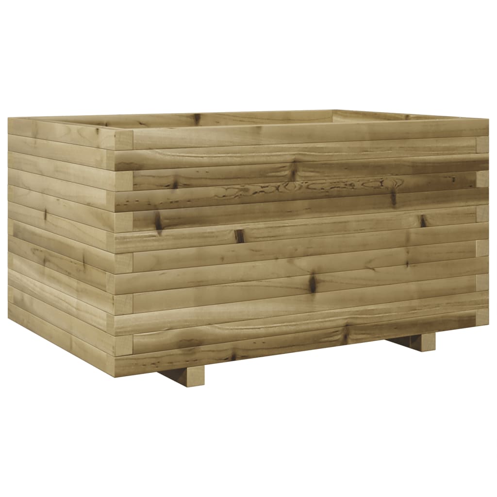 vidaXL Fioriera da Giardino 90x60x49,5 cm in Legno di Pino Impregnato