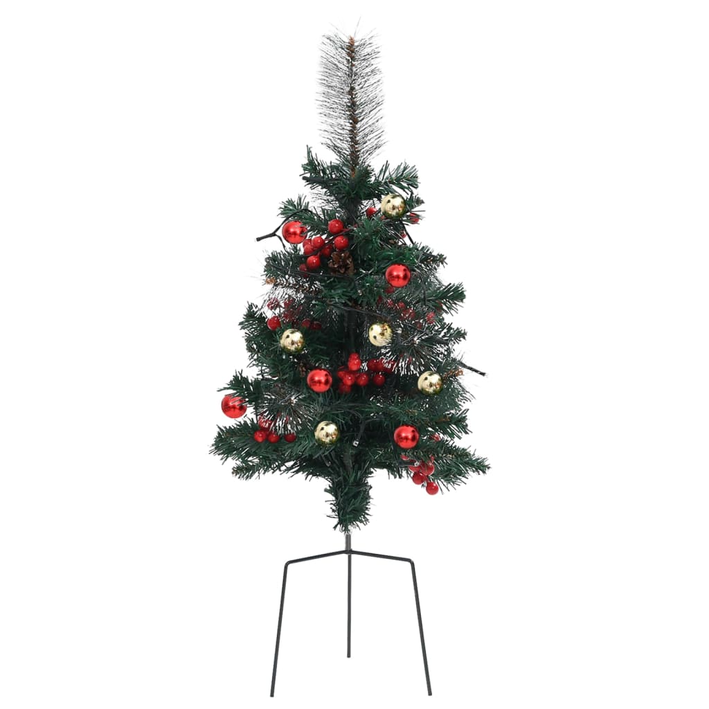 vidaXL Alberi di Natale Artificiale per Viali 2 pz 76 cm in PVC