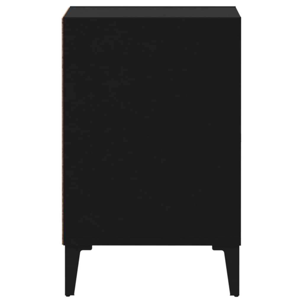 vidaXL Mobile Porta TV Nero 100x35x55 cm in Legno Multistrato