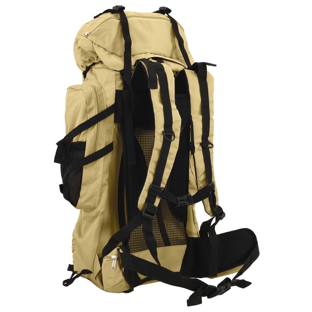 vidaXL Zaino da Trekking Cachi 60 L in Tessuto Oxford