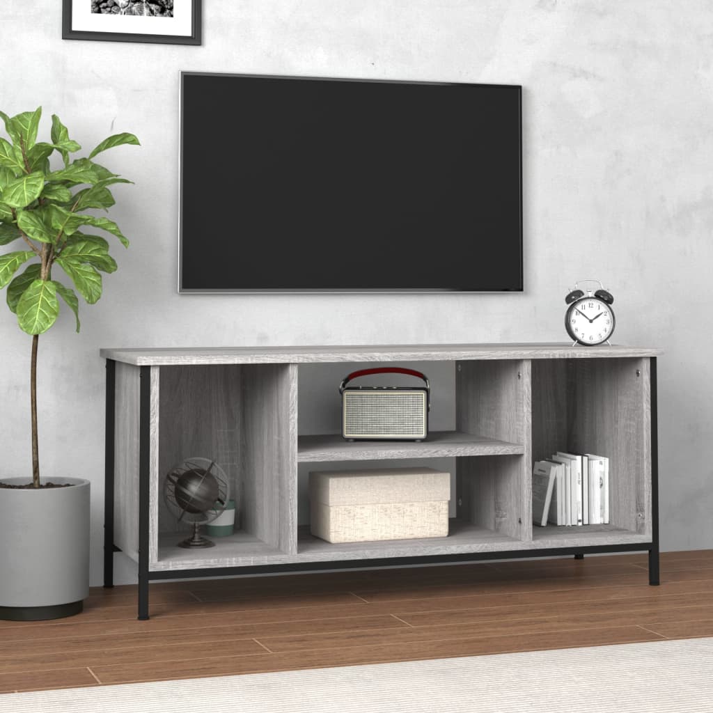 vidaXL Mobile TV Grigio Sonoma 102x35x45 cm in Legno Multistrato